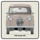 Austin A30 4 door saloon 1953 version Coaster 3